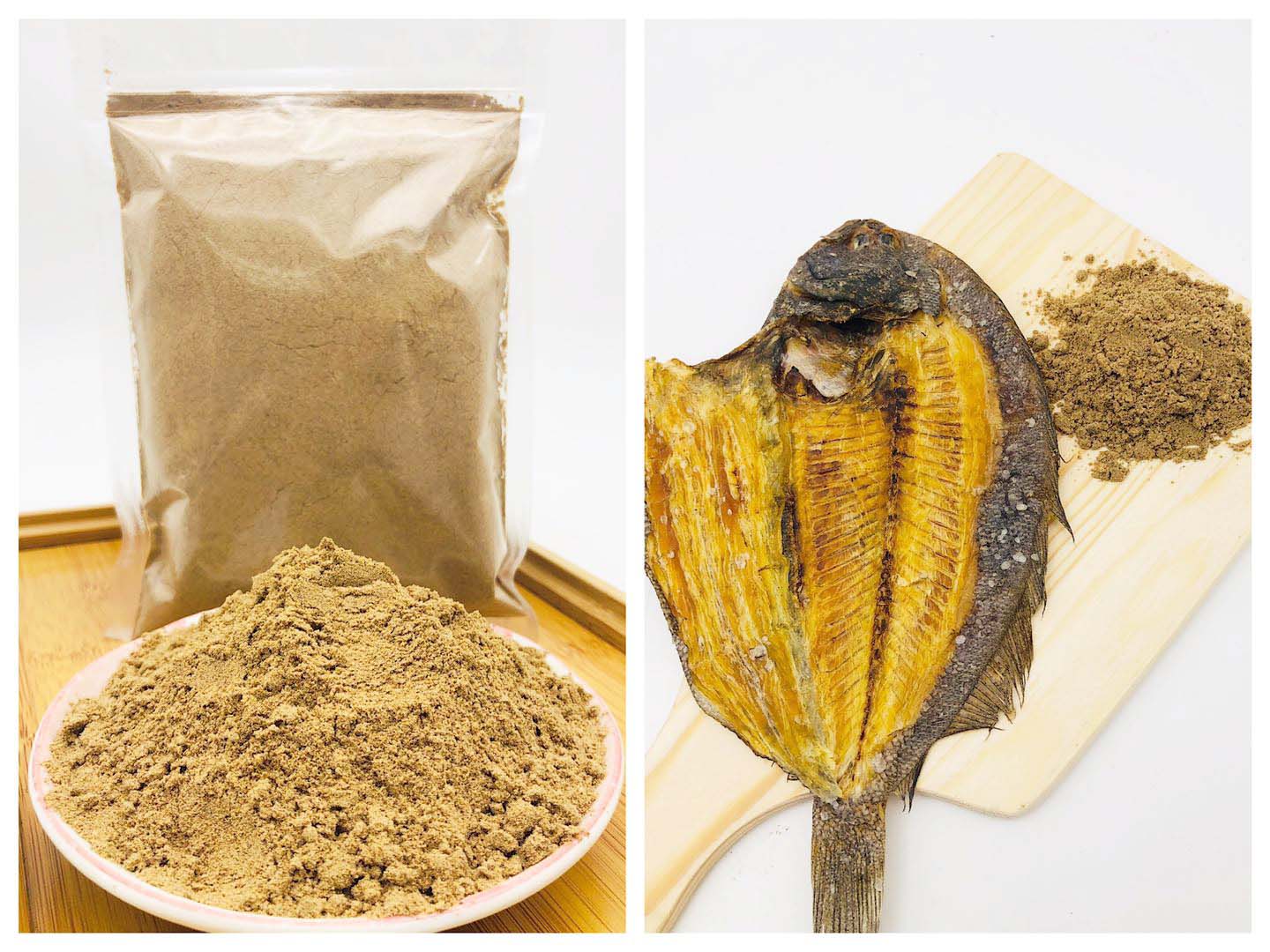Dried Premium Flatfish Halibut Flounder Seasoning Powder 比目魚 大地魚粉